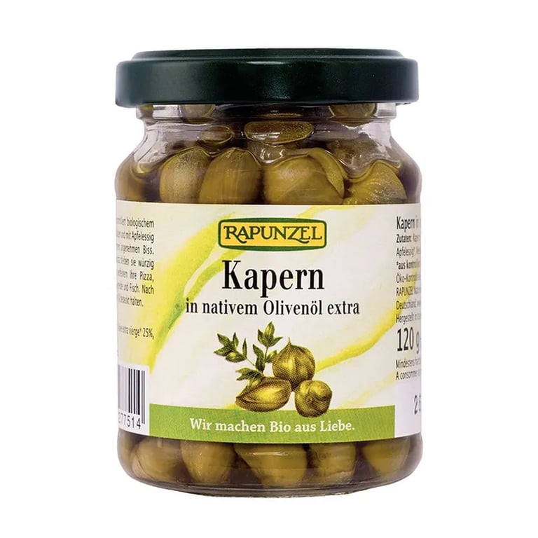 Câpres à l’Huile d’Olive Extra Vierge