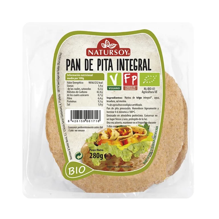 PAIN PITA COMPLET BIO
