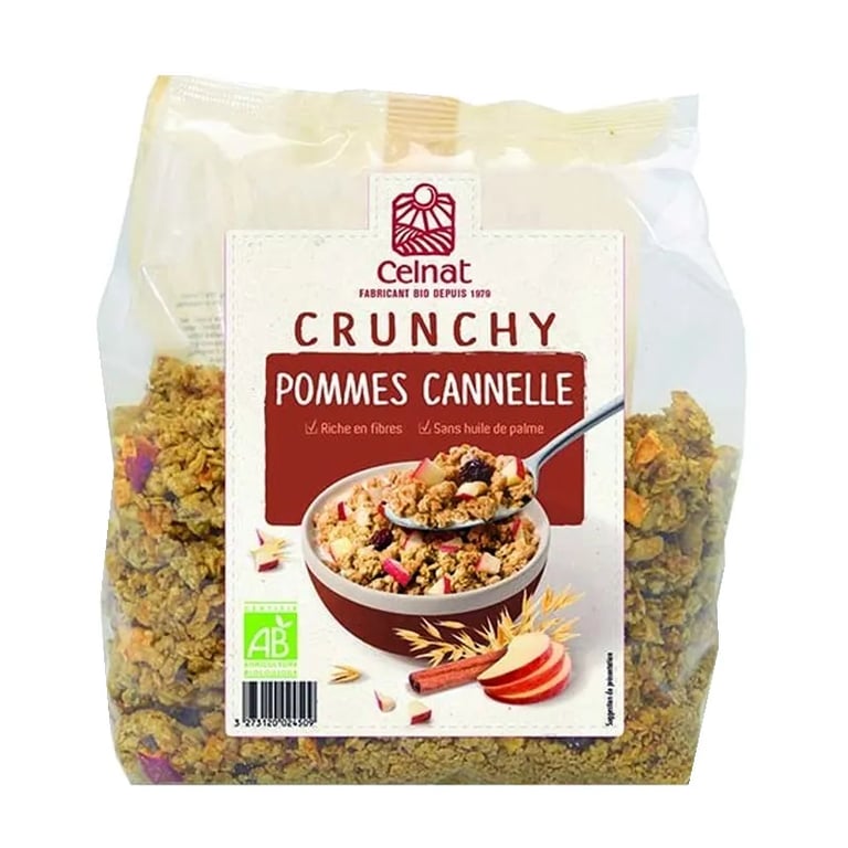 Crunchy Manzanas Y Canela Bio