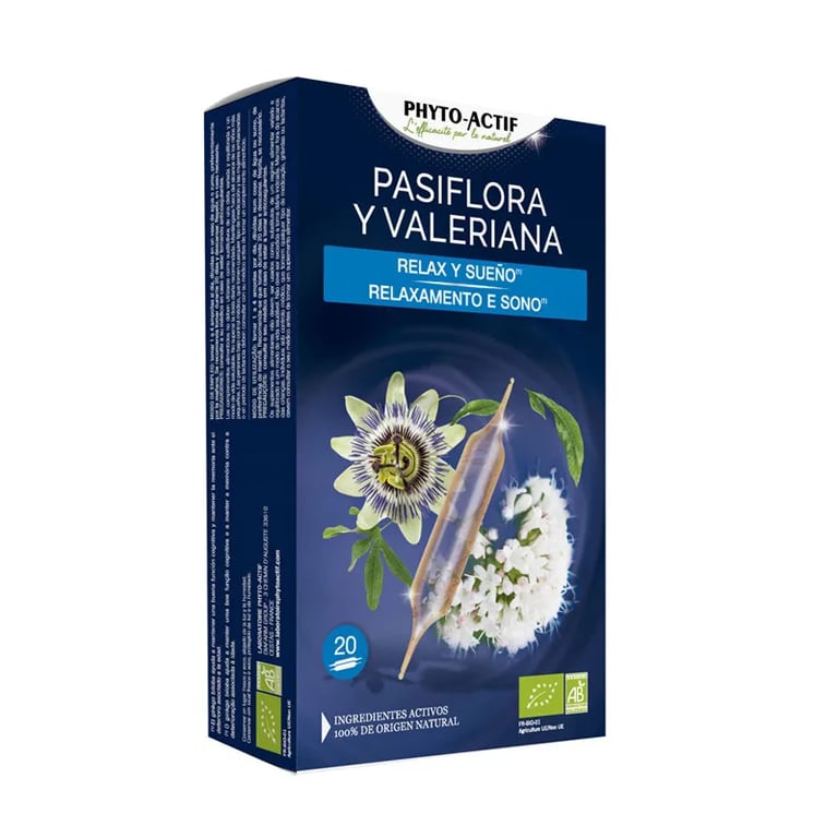 Pasiflora y Valeriana