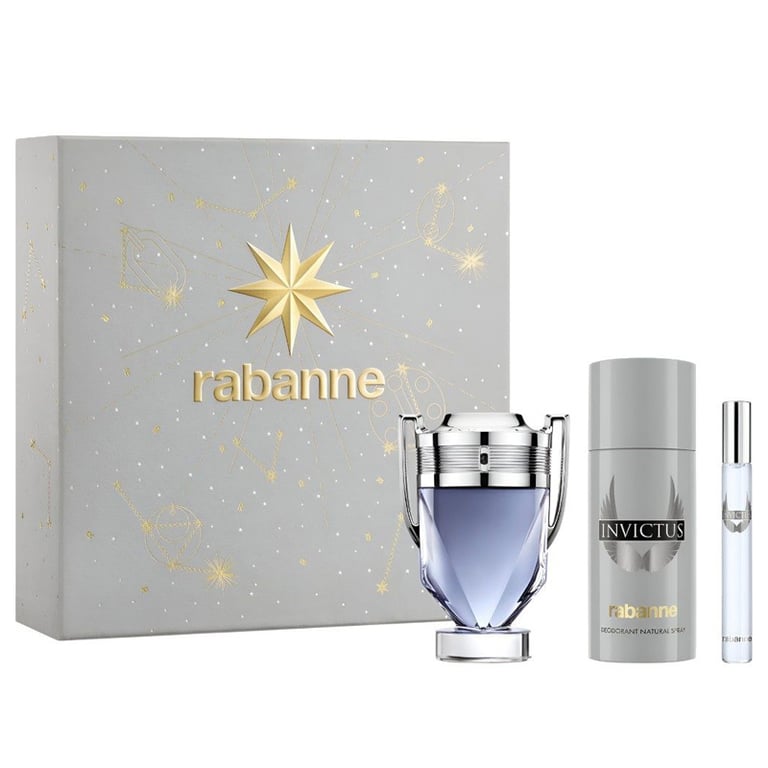 Invictus Set EDT 100 ml + EDT 10 ml + Desodorante 150 ml