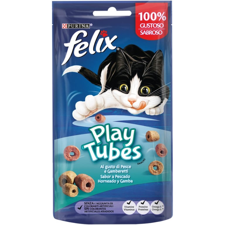 Play Tubes Snack Pescado