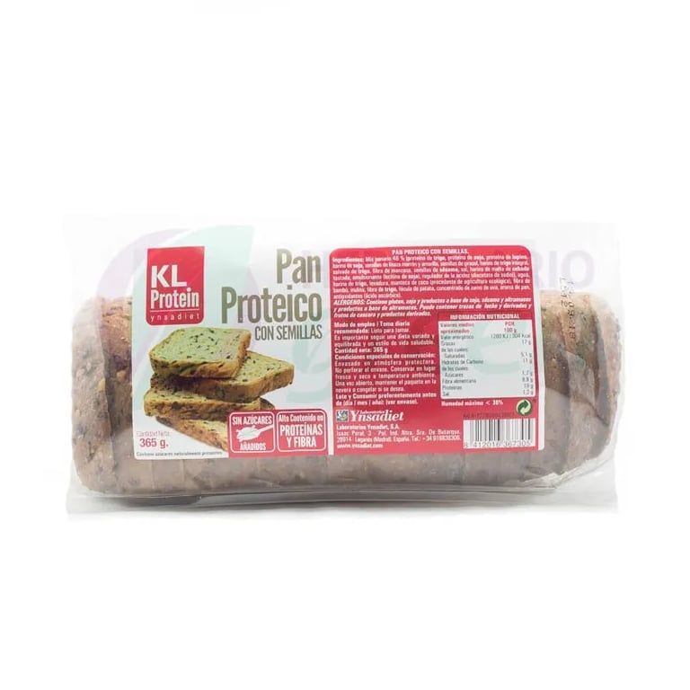 Kl Protein Eiweissbrot Mit Samen