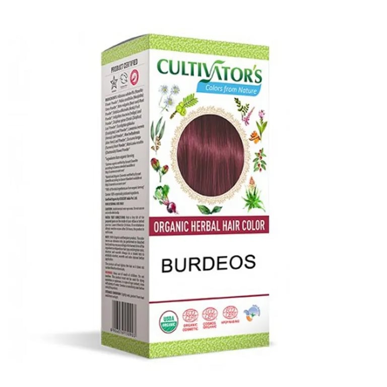 Tinte Orgánico Burdeos