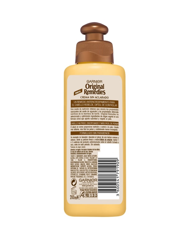 Original Remedies Öl Ohne Spülung Avocado & Karite 200 ml von Garnier