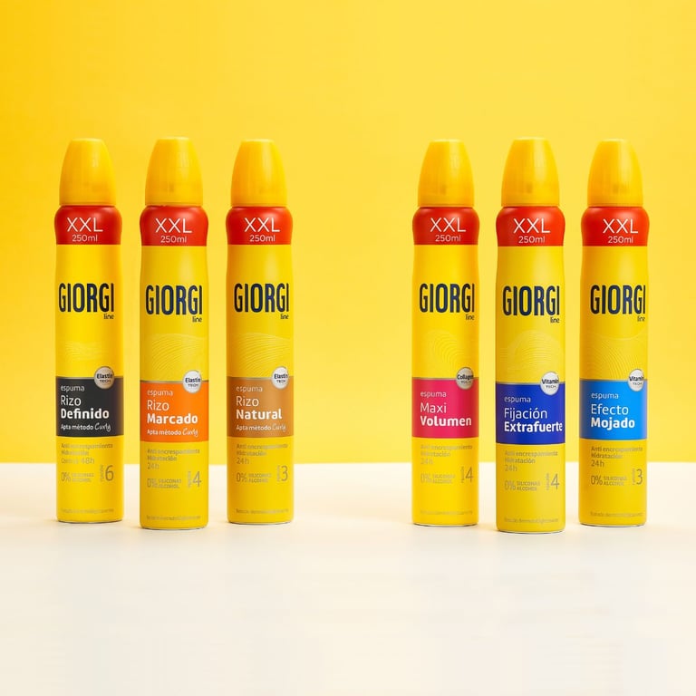 Effet Mouillé Mousse Fixatrice N°3 250 ml de Giorgi