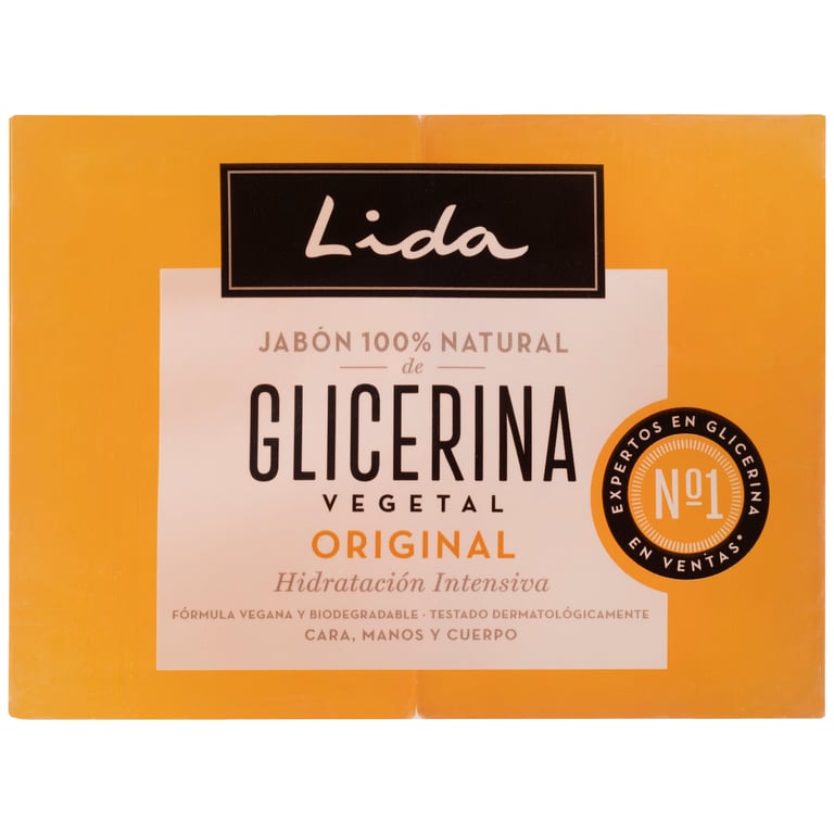 Glycérine Originale Savon en Bloc Duplo 2 Unités 125g