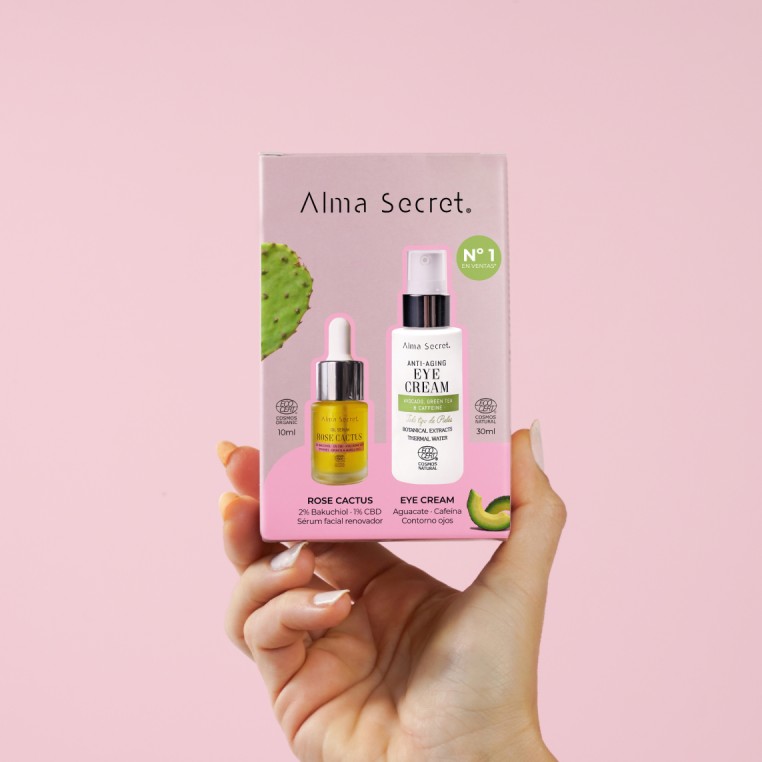 Cofre Contorno Ojos & Mini Rose Cactus Facial Oil 30 ml + 10 ml - imagen 10 de 12