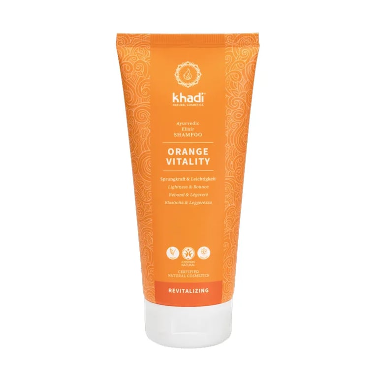 Ayurvedische Shampoo Vitaliteit Oranje