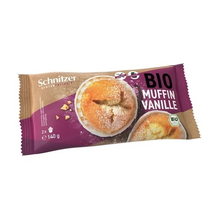 Muffins De Vainilla Sin Gluten Bio