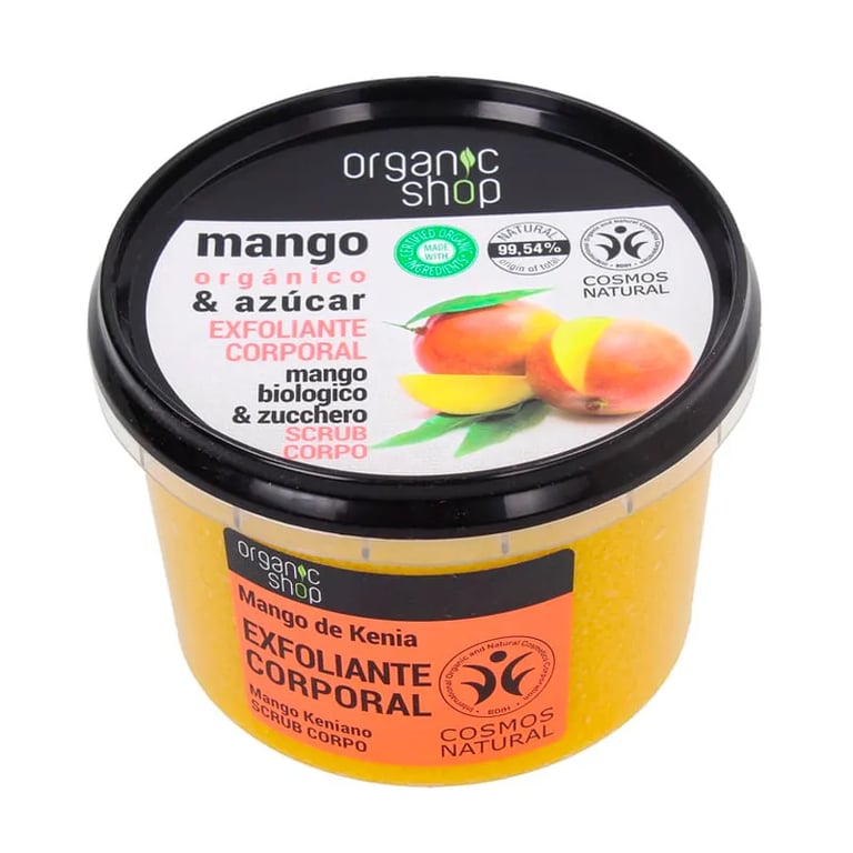 Exfoliante Corporal Alisante Mango Y Azúcar