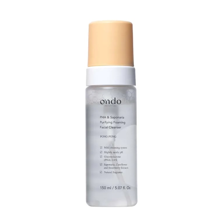 PHA & Saponaria Purifying Foaming Facial Cleanser