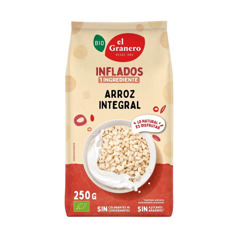Riz Complet Soufflé Bio