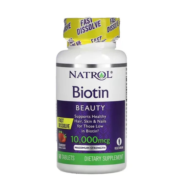 Biotin 10000 mcg Fast Dissolve