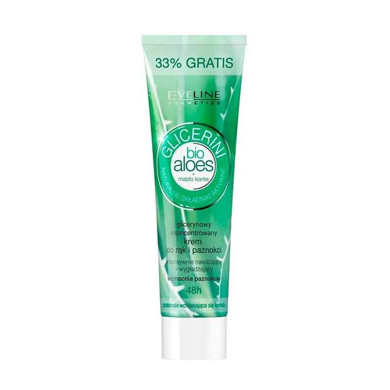 Glicerini Crème Mains et Ongles Aloe Vera et Karité Bio