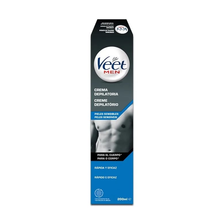 Men Crema Depilatoria Piel Sensible