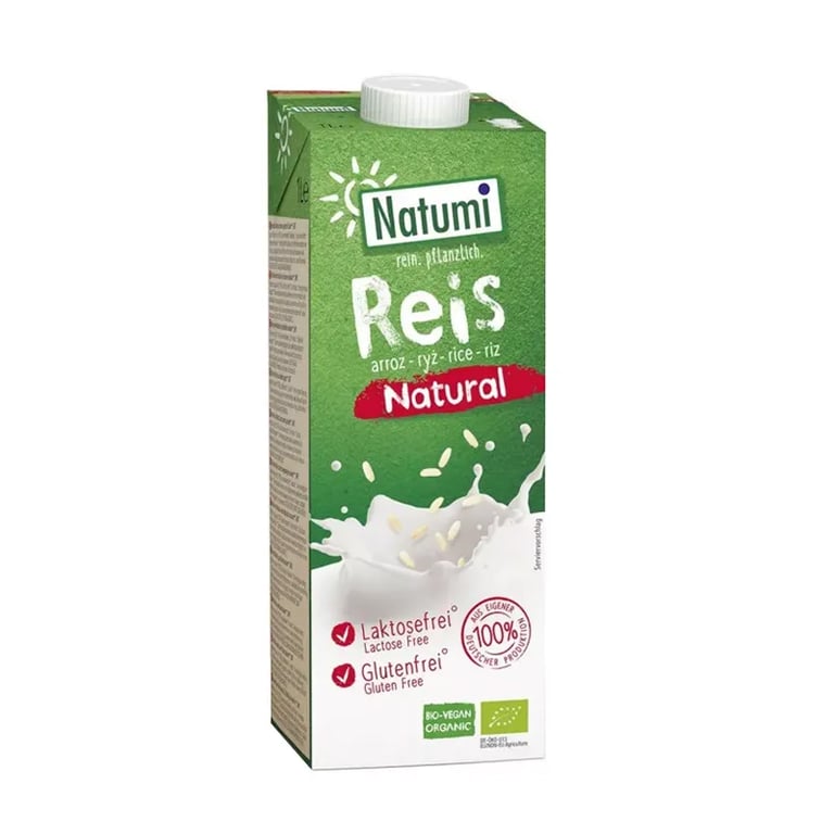 Bebida De Arroz Natural Bio