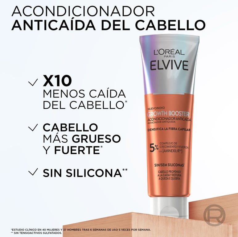 Elvive Growth Booster Après-Shampooing Anti-Chute 150 ml de L'Oreal Paris