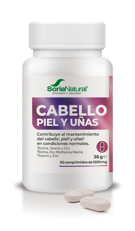 Cabello, Piel y Uñas 30 Tabs