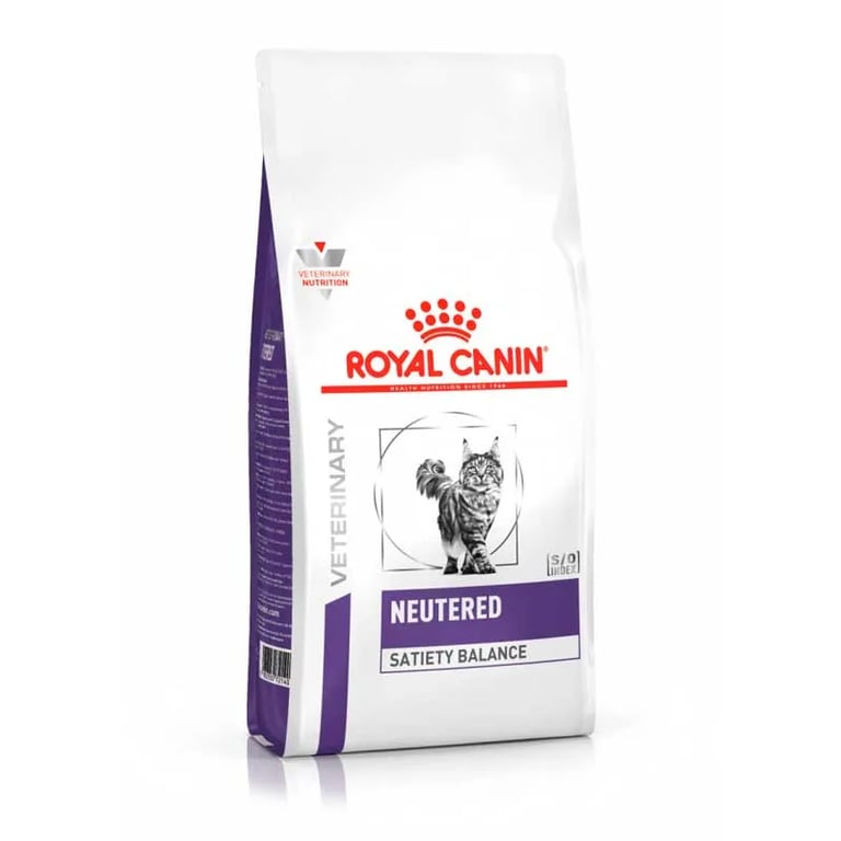Veterinary Diet Neutered Nourriture Chat adulte Satiety Balance