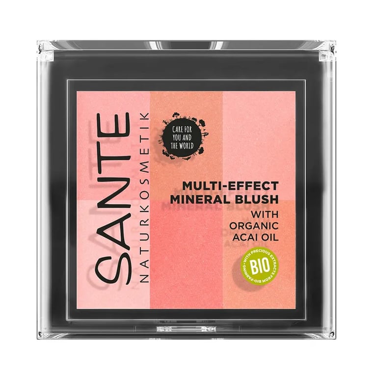 Multi Effect Beauty Blush 6 Tonalità 01 Coral Bio