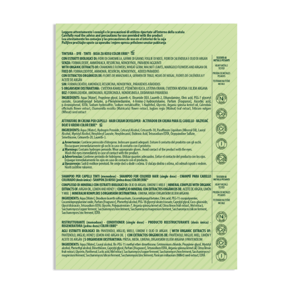 Tinte Bio Clásico Mejorado Nº 4.5 Caoba