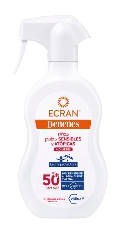 Denenes Sensitive Lait Protecteur SPF50+ 270 ml de Ecran