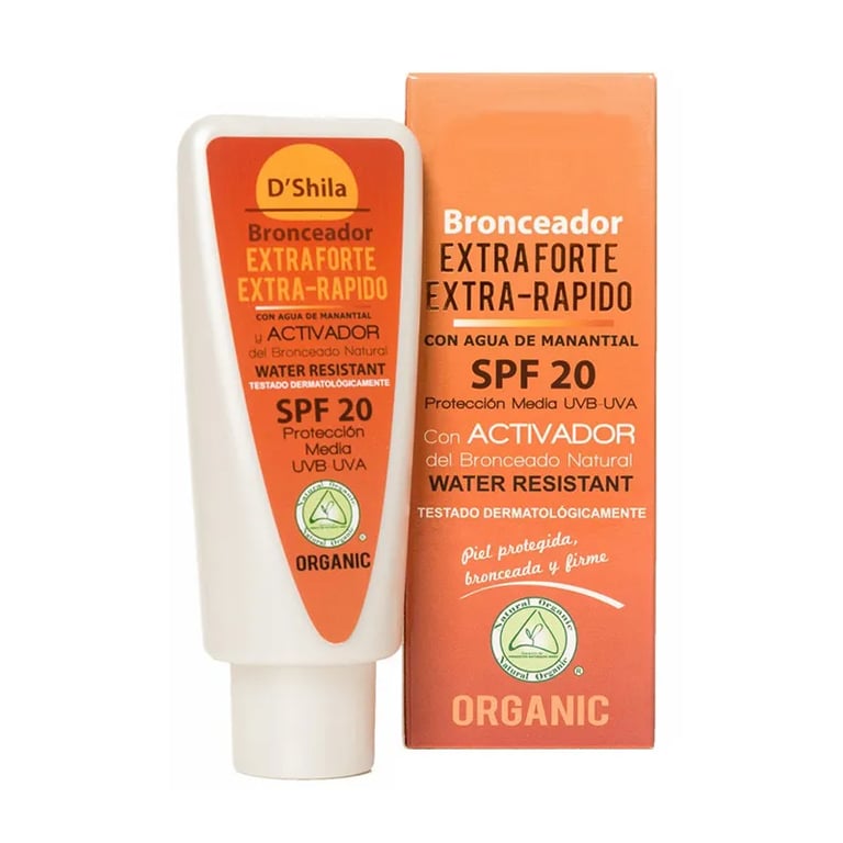 Bronceador Extraforte SPF20