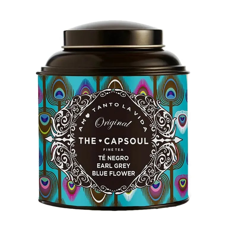 Thé en Vrac Noir Earl Grey Blue Flower