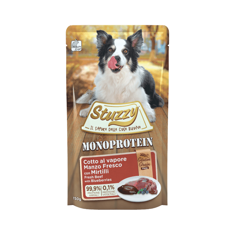Dog Monoproteína Pouch Manzo e Mirtilli - imagen 2 de 2