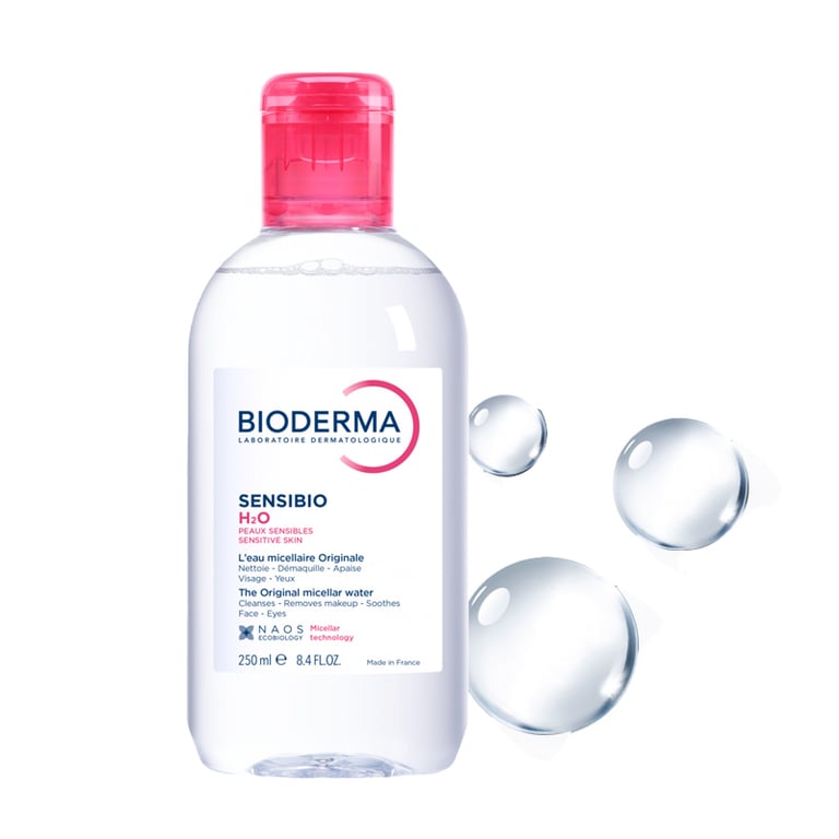 BIODERMA SENSIBIO H2O SOLUCIÓN MICELAR DESMAQUILLANTE PIEL SENSIBLE 250ml