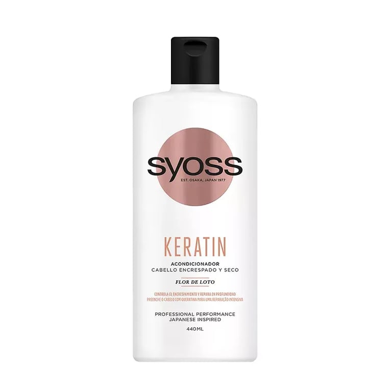 Keratin Acondicionador Cabello Encrespado Y Seco