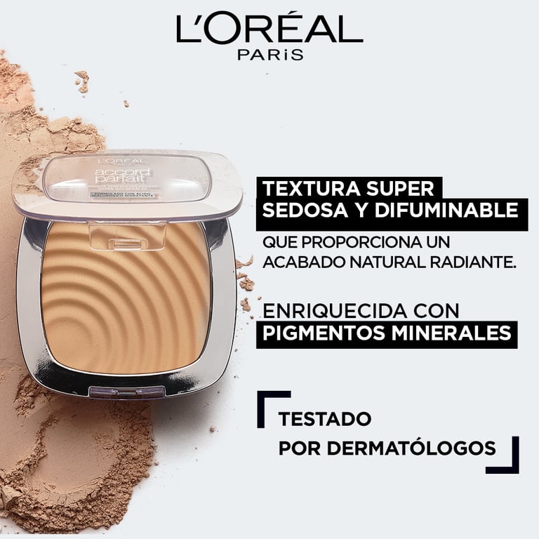 Accord Parfait Polvo Fundente Hyaluronic Acid #4.N de L'Oreal Paris
