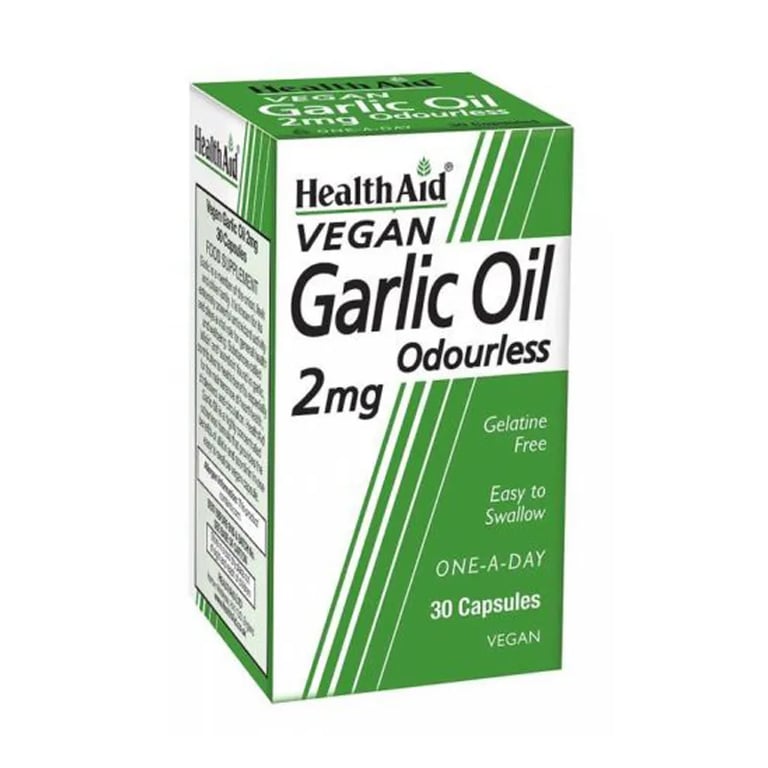 GARLIC OIL 2 mg 60 Capsulas