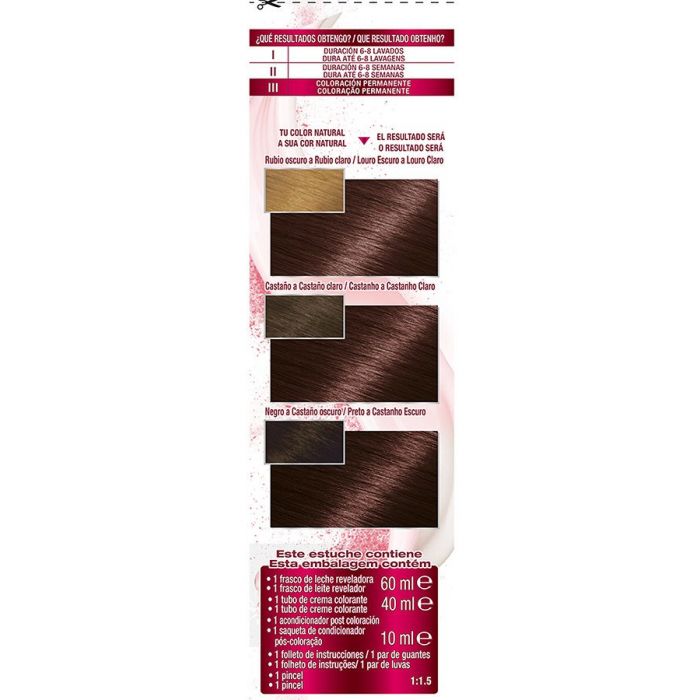 Color Sensation #4,15 Chocolat de Garnier
