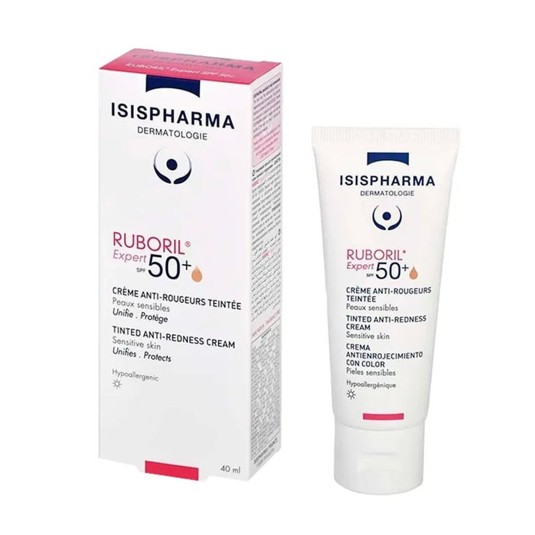 Ruboril Expert SPF50 Crema Antienrojecimiento Con Color