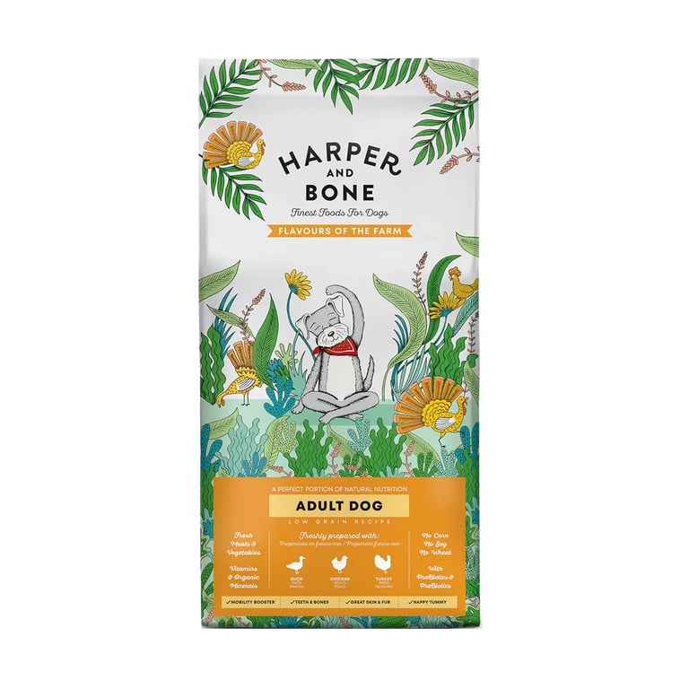 Adult Dog Flavours Of The Farm Pato Pollo Y Pavo