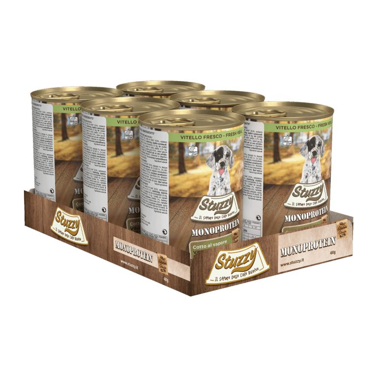 Dog Lata Monoprotein Puppy Veau