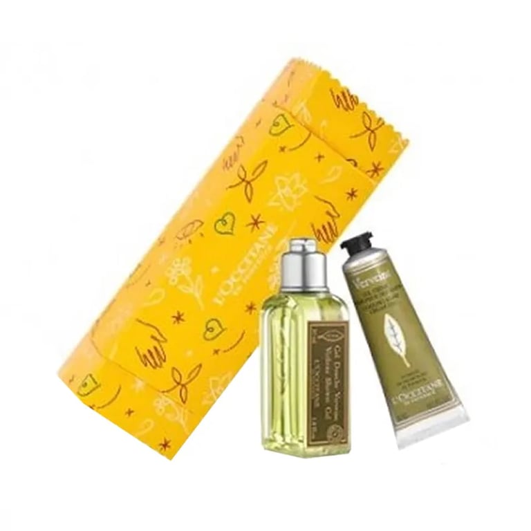 Verveine Cracker Gel de Douche 30 ml + Crème pour les Mains 30 ml