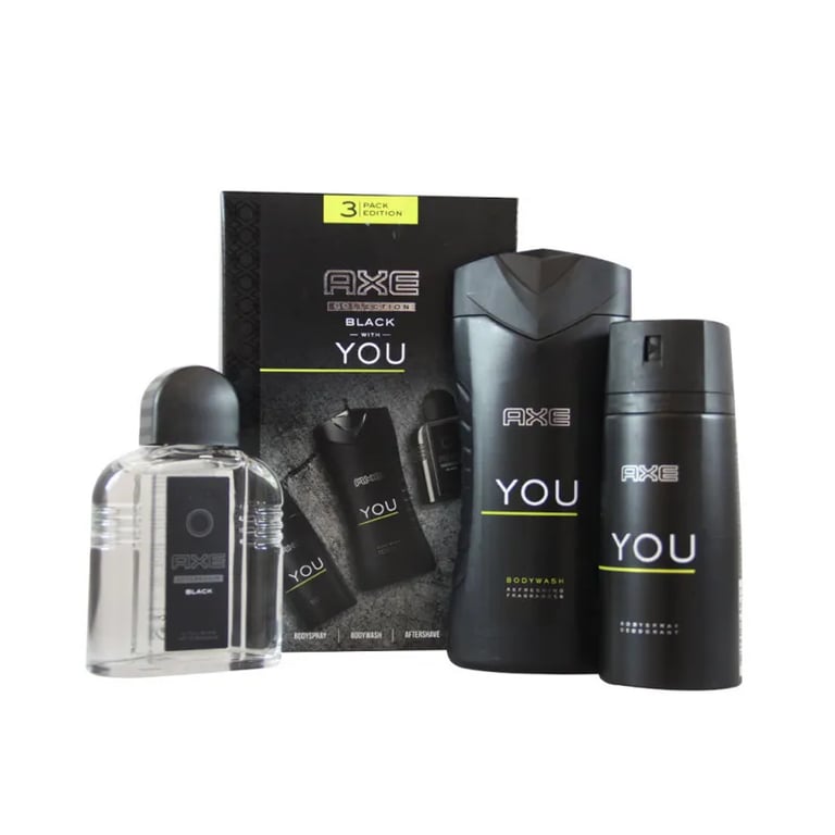 Black With You Pack 3 Stück Bodyspray 150 ml