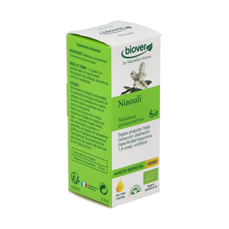Huile Essentielle de Niaouli Melaleuca Quinquenervia Bio