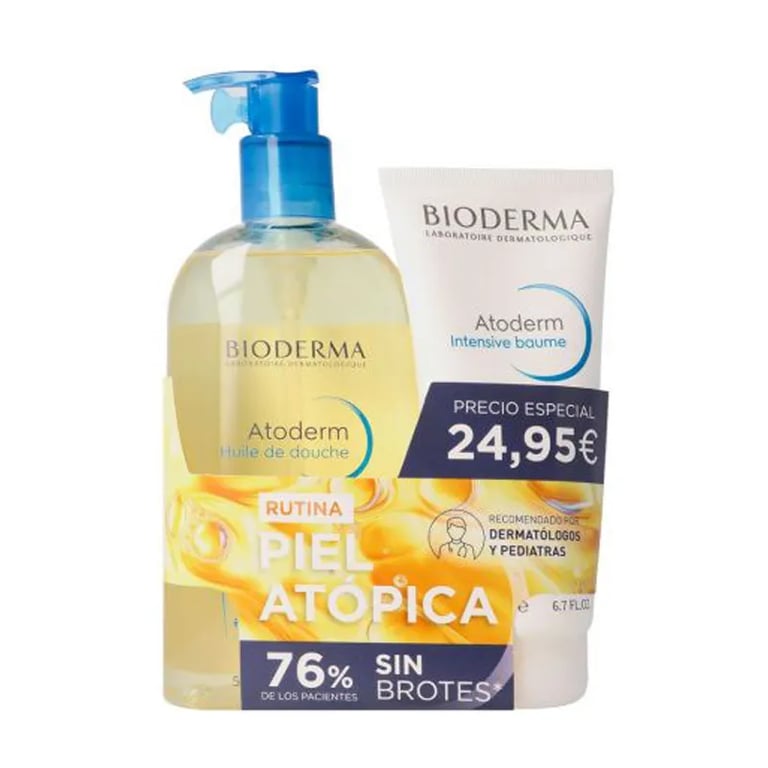Atoderm Intensive Baume 200 ml + Atoderm Olio da doccia 500 ml