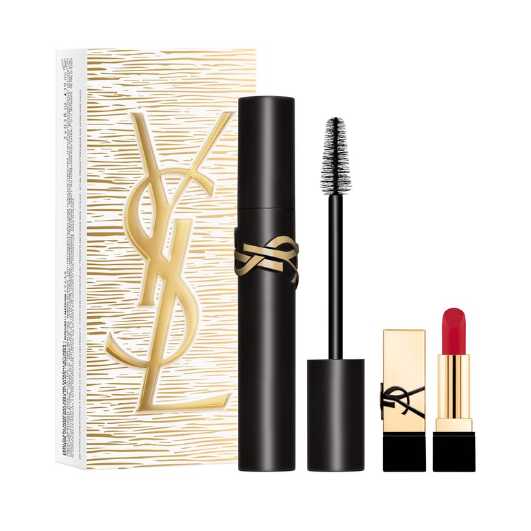 Set Máscara Lash Clash Noir + Barra De Labios
