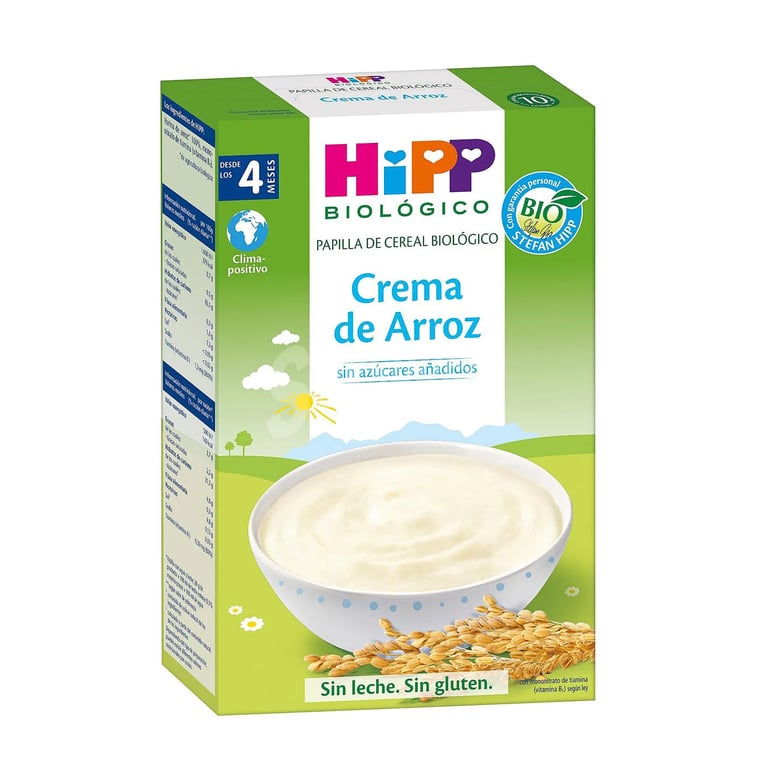 CREMA DE ARROZ SIN GLUTEN BIO