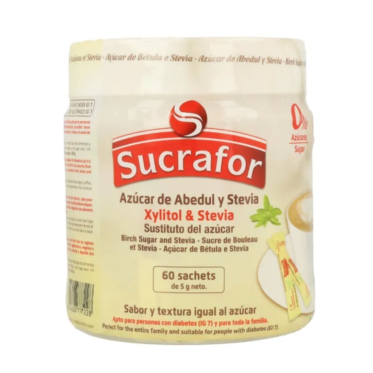 Azucar De Abedul Stevia Y Xilitol
