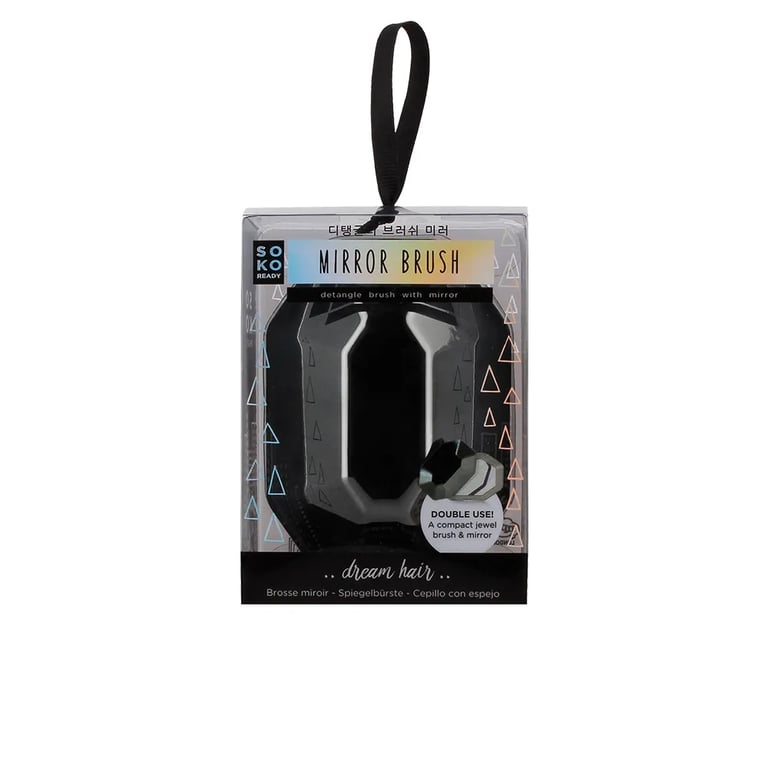 Mirror Brush Detangle Brush With Mirror