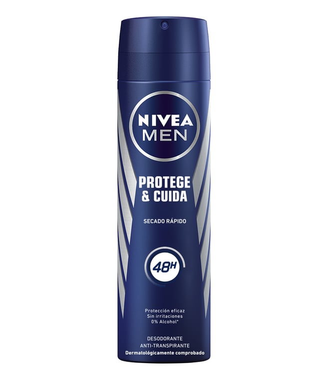 Men Protège et Prend Soin de 48H Déodorant Spray