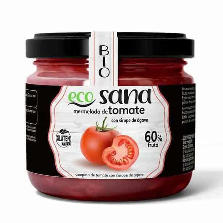 MARMELADA EXTRA DE TOMATE COM XAROPE DE AGAVE BIO