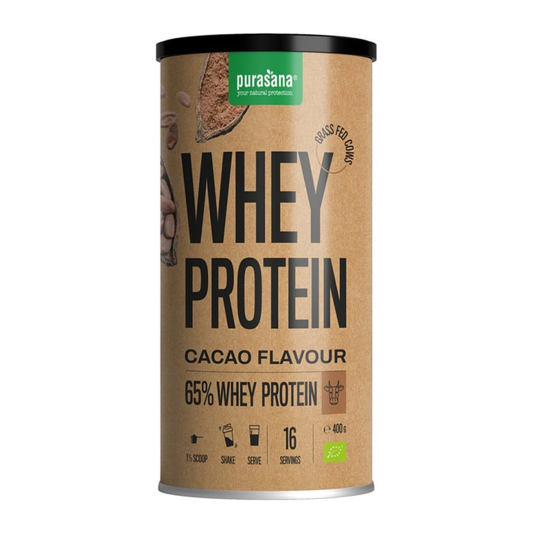 Protéine Lactosérum Cacao 65% Bio