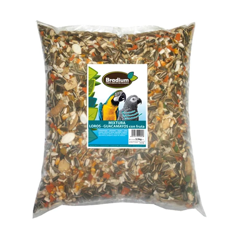 Alimento Para Loro Y Guacamayo Con Fruta